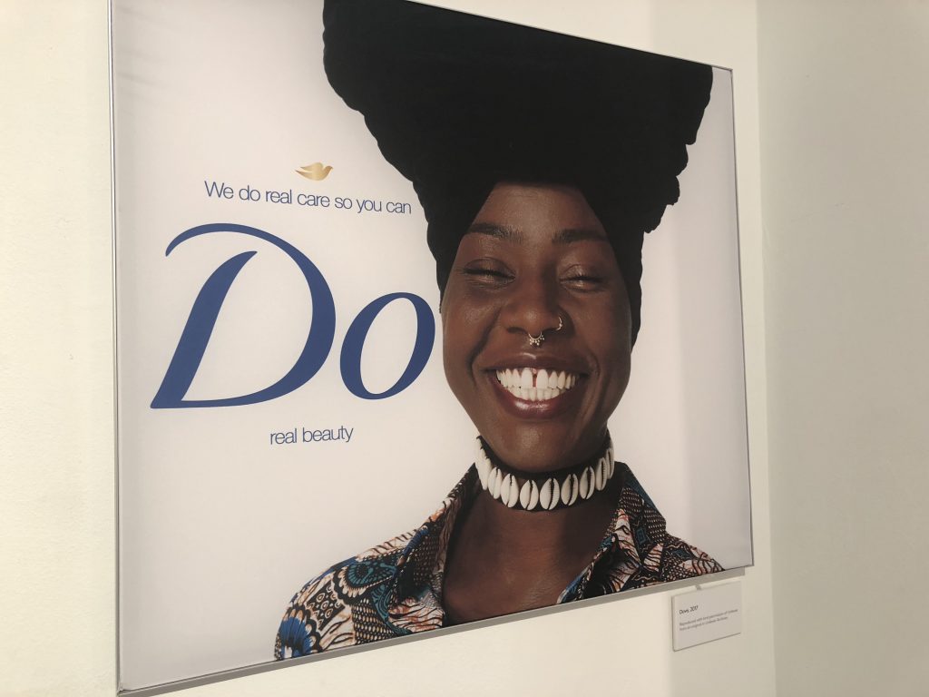 Woman smiling photograph