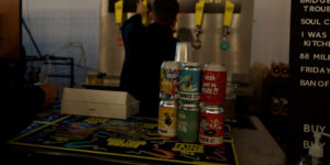 A stall offering craft beer at Taste of London